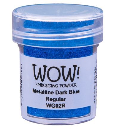 WOW! - Dark Blue Metalline Embossingpulver
