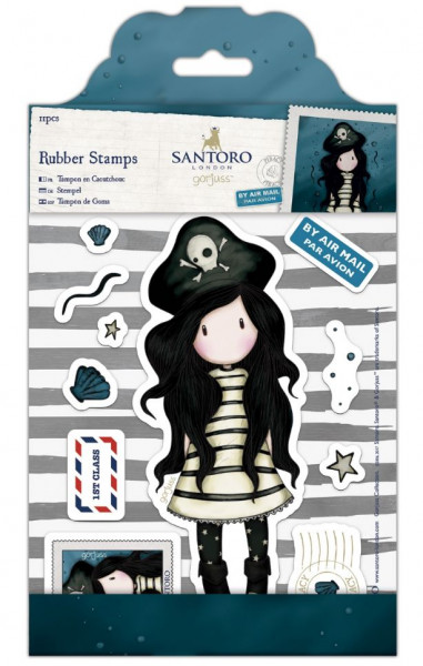 Gorjuss Santoro Rubber Stamps Piracy GOR907130