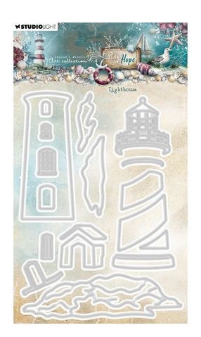 Studio Light • Tide of Hope Stanzschablone Leuchtturm