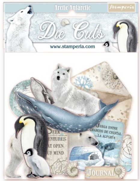 Stamperia Die cuts assorted - Arctic Antarctic