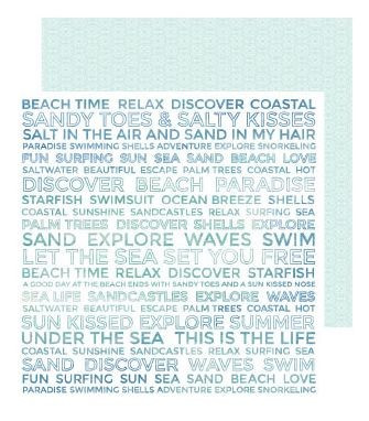 Kaisercraft Coastal Escape Collection P2060 Discovery